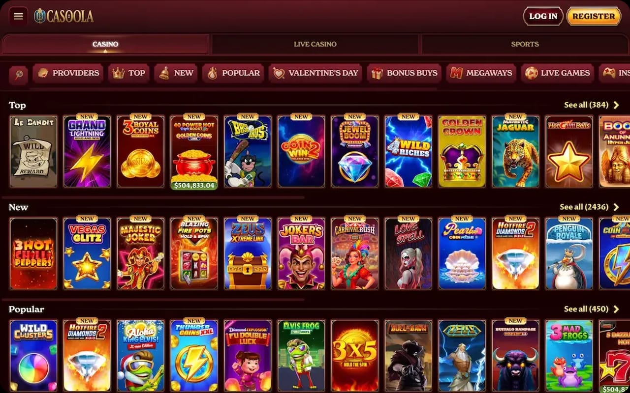 Casoola casino site