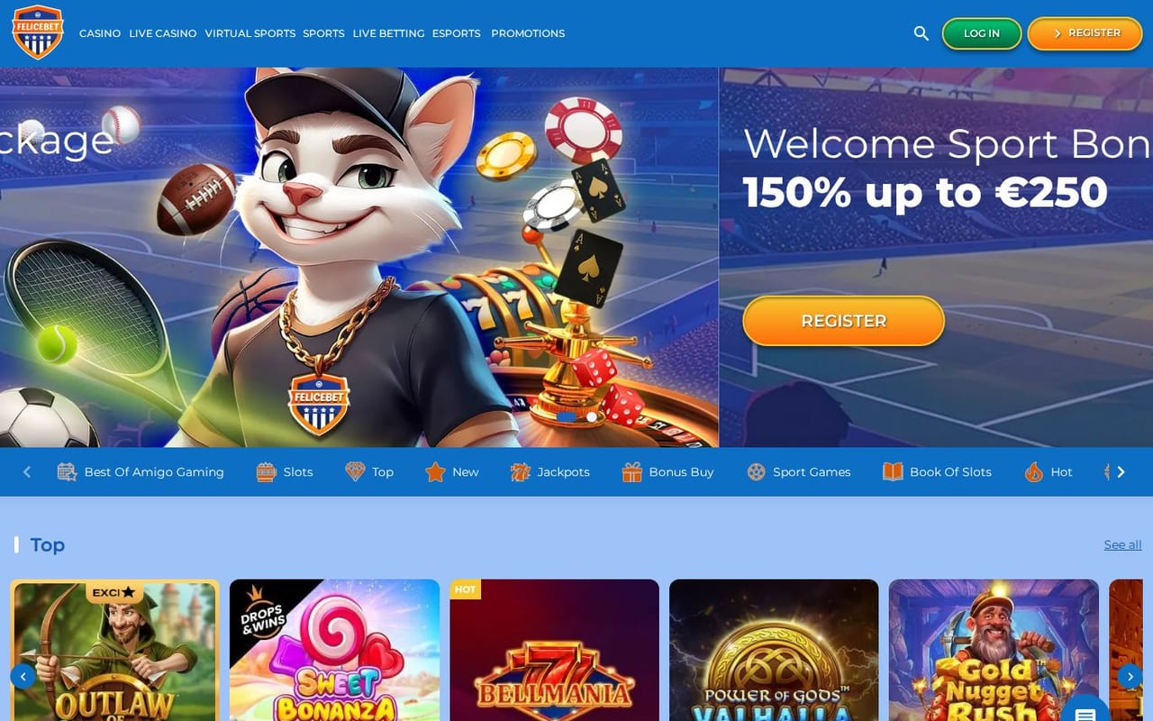 FeliceBet casino site