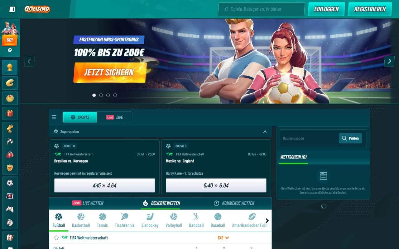 Golisimo casino site