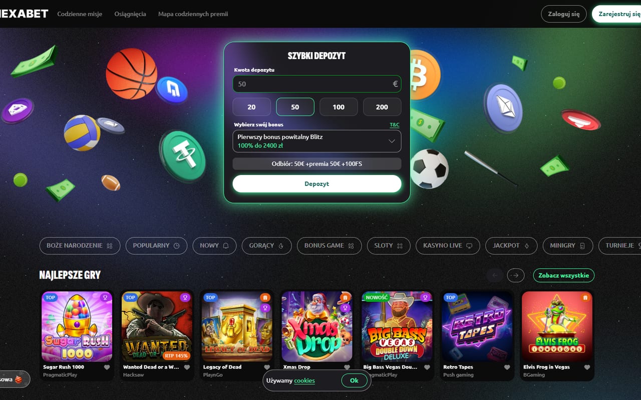 Hexabet casino site