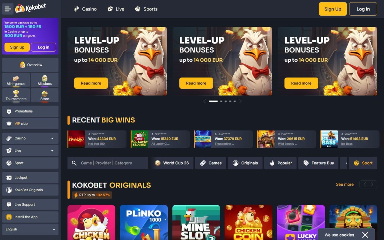 Koko.bet casino site