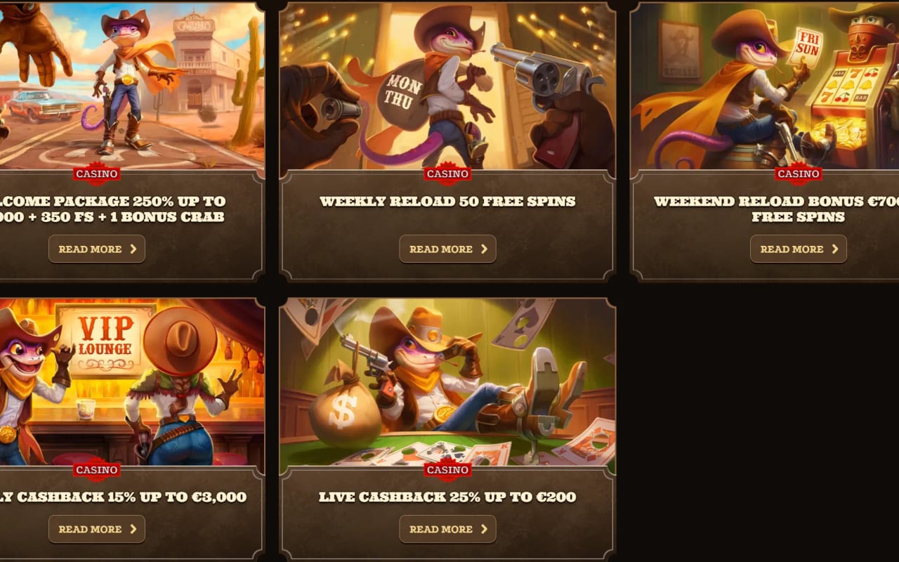 Lizaro casino site