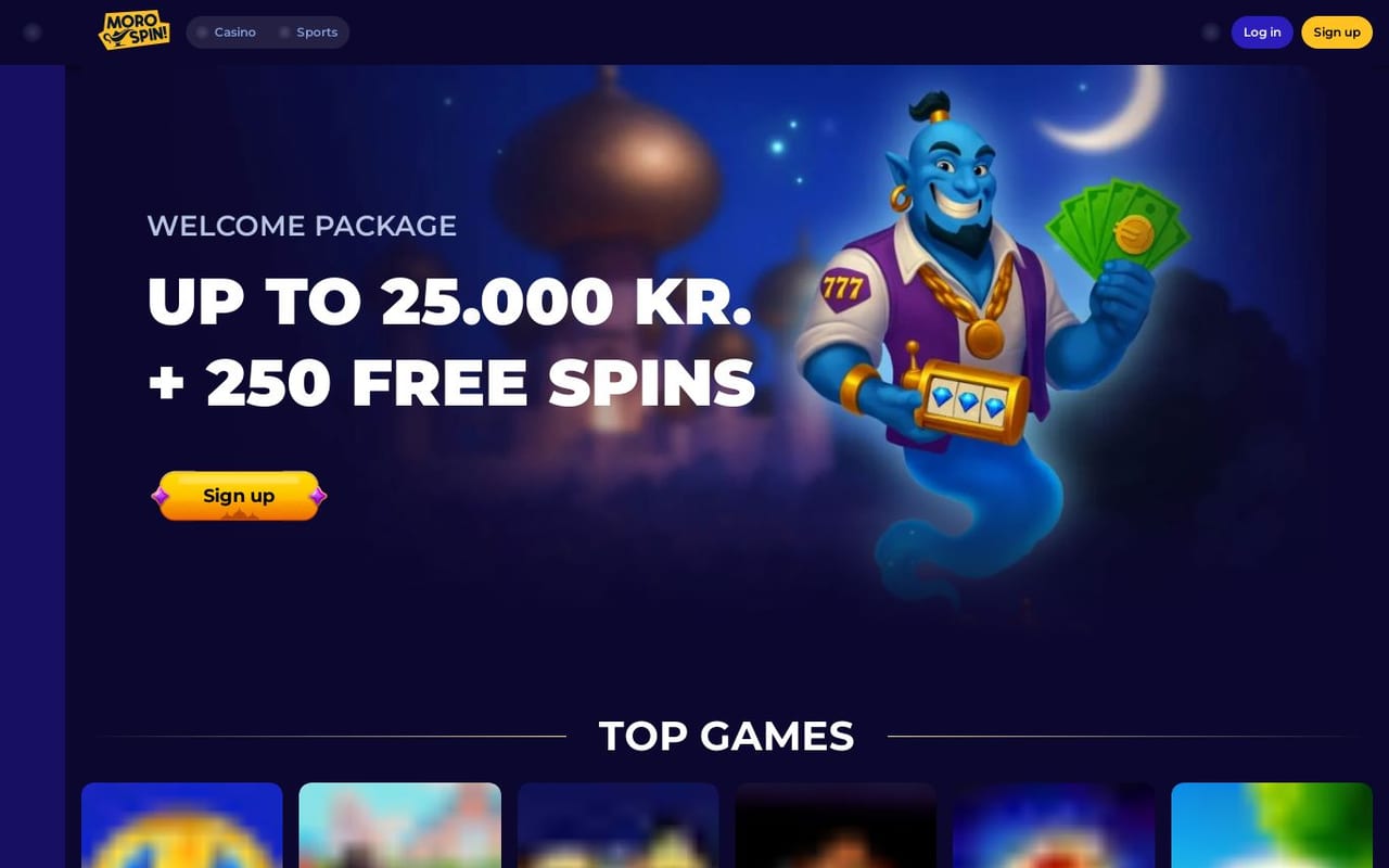 Morospin casino site