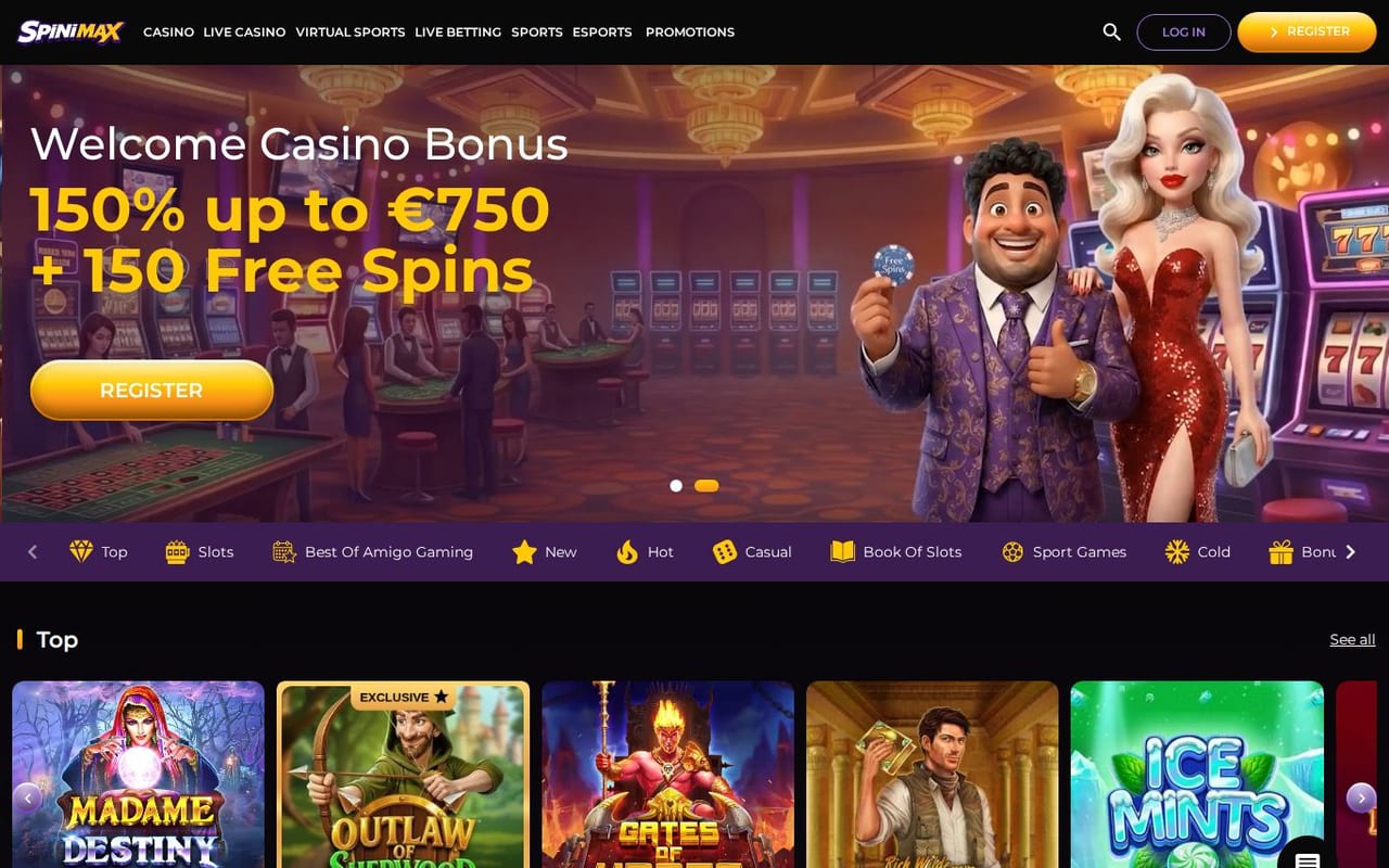 Spinimax casino site