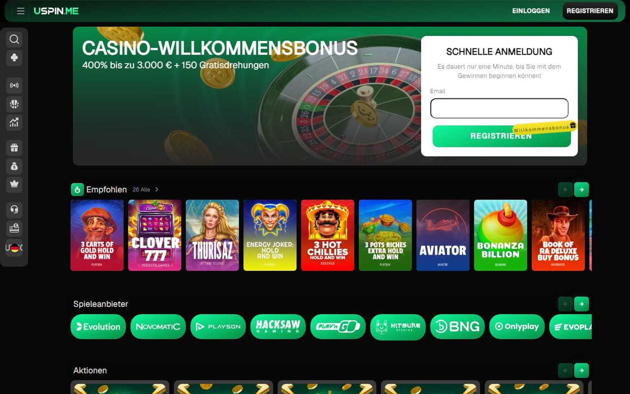 Uspin casino site