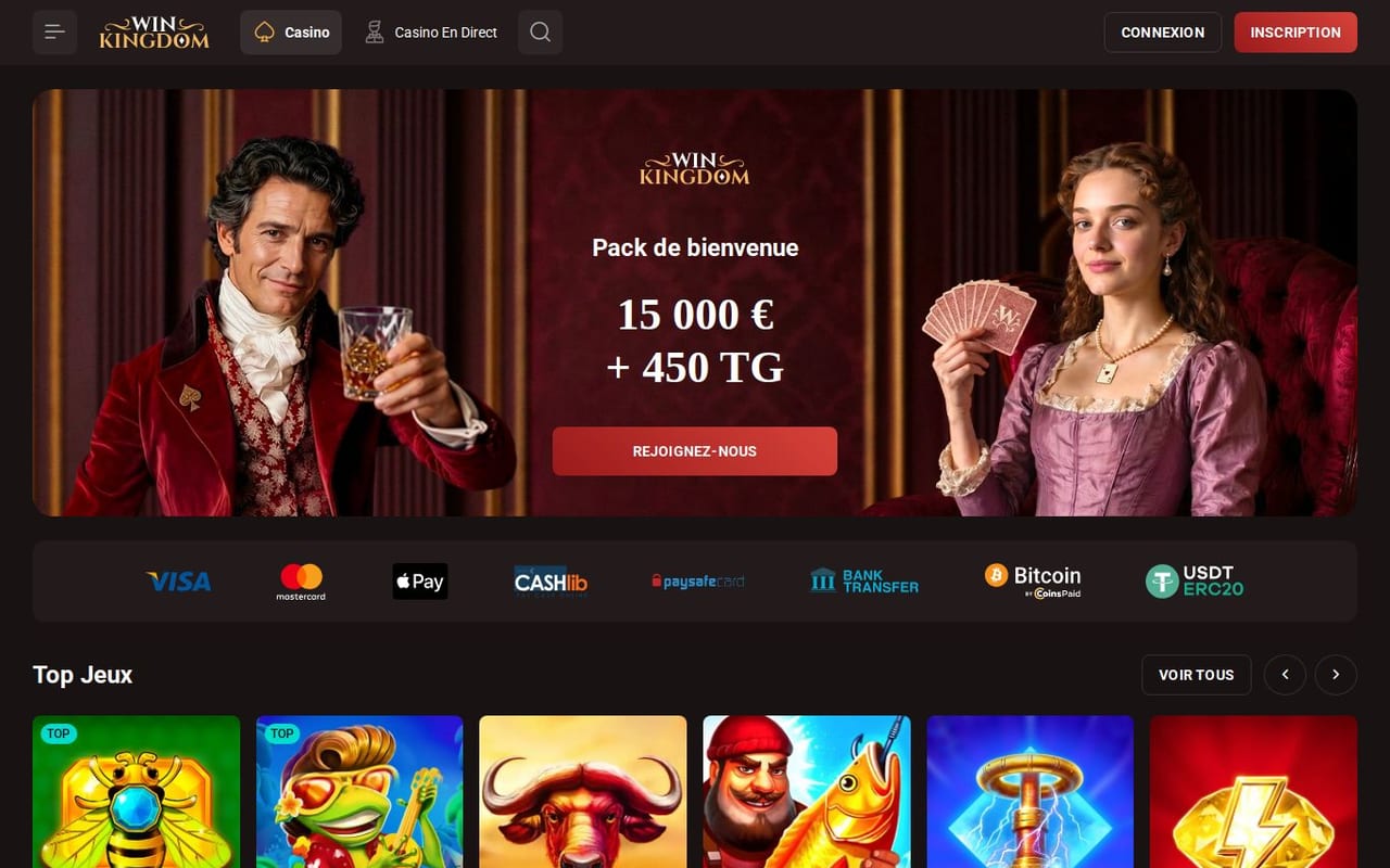WinKingdom casino site